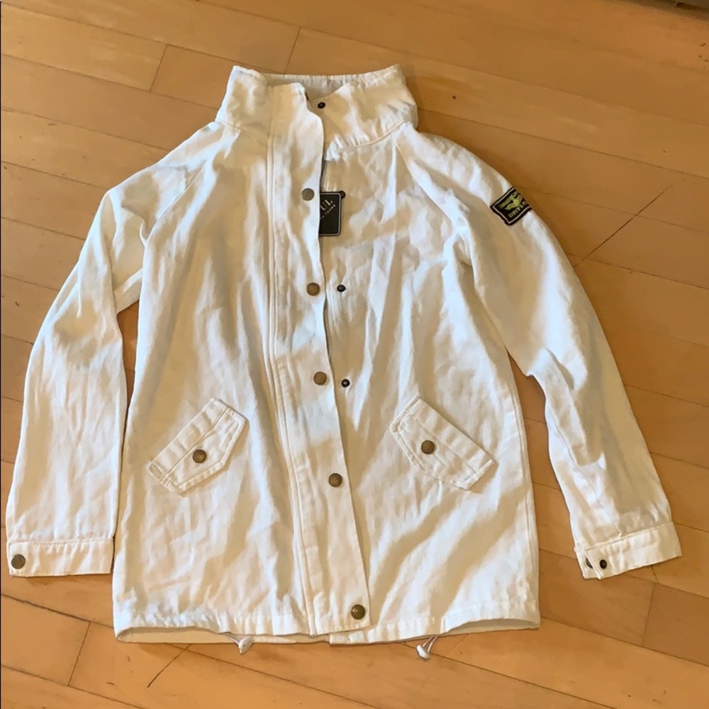 White jacket